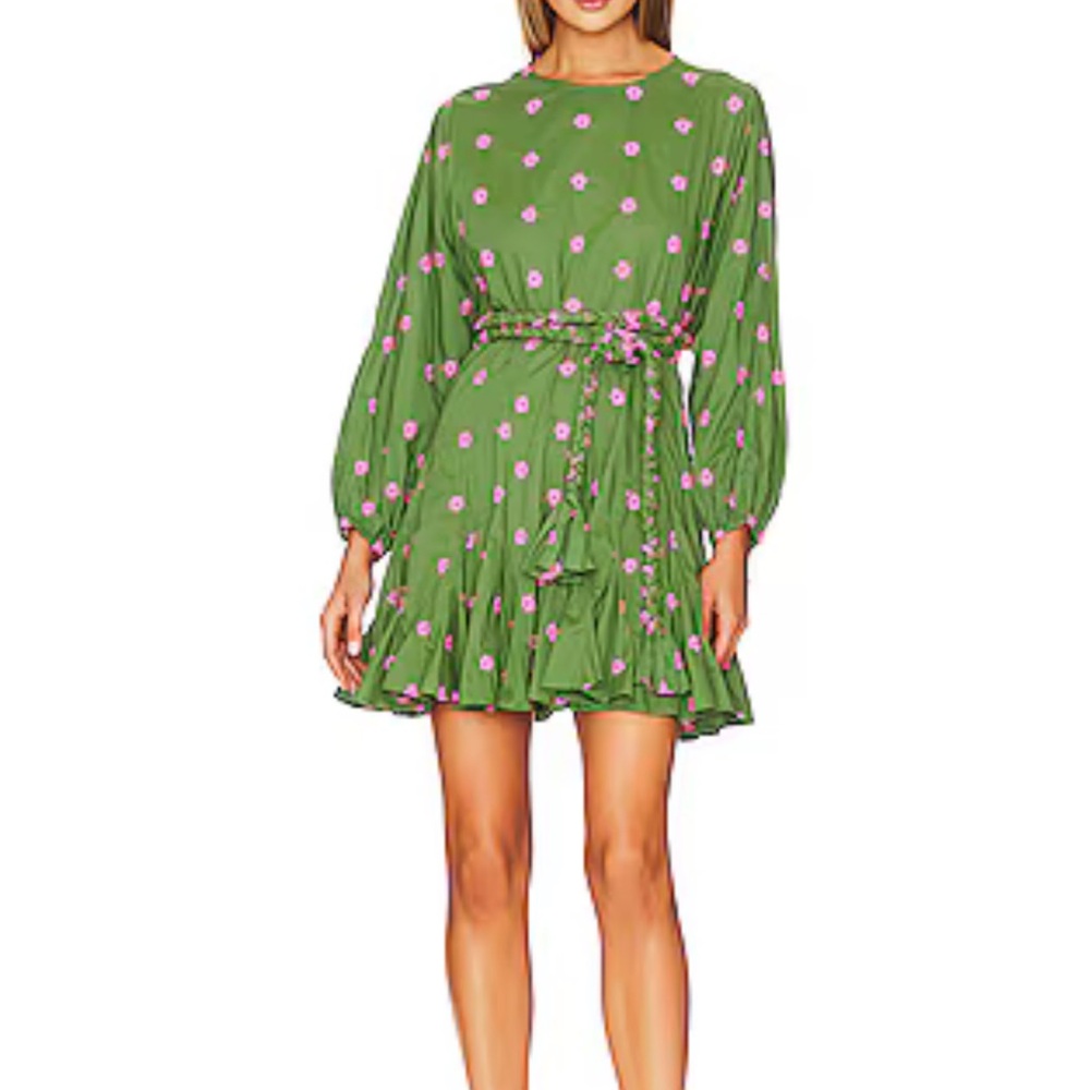 Rhode Ella Dress in Willow Daisy